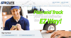 Desktop Screenshot of ez-route.com